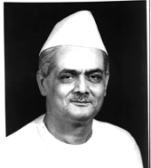 Ganesh Vasudev Mavalankar, independence activist, then-Speaker of the Constituent Assembly of India, first Speaker of the Lok Sabha.